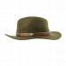 Poľovnícky klobúk s koženým páskom  1